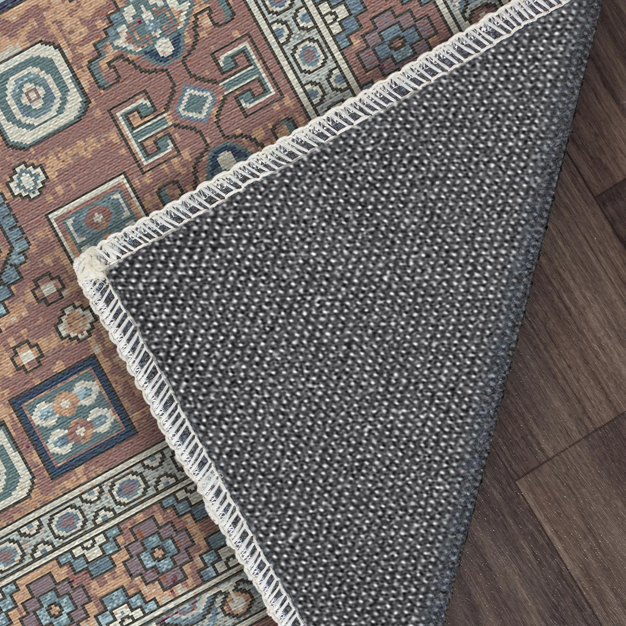 Granada Rust Washable Rug