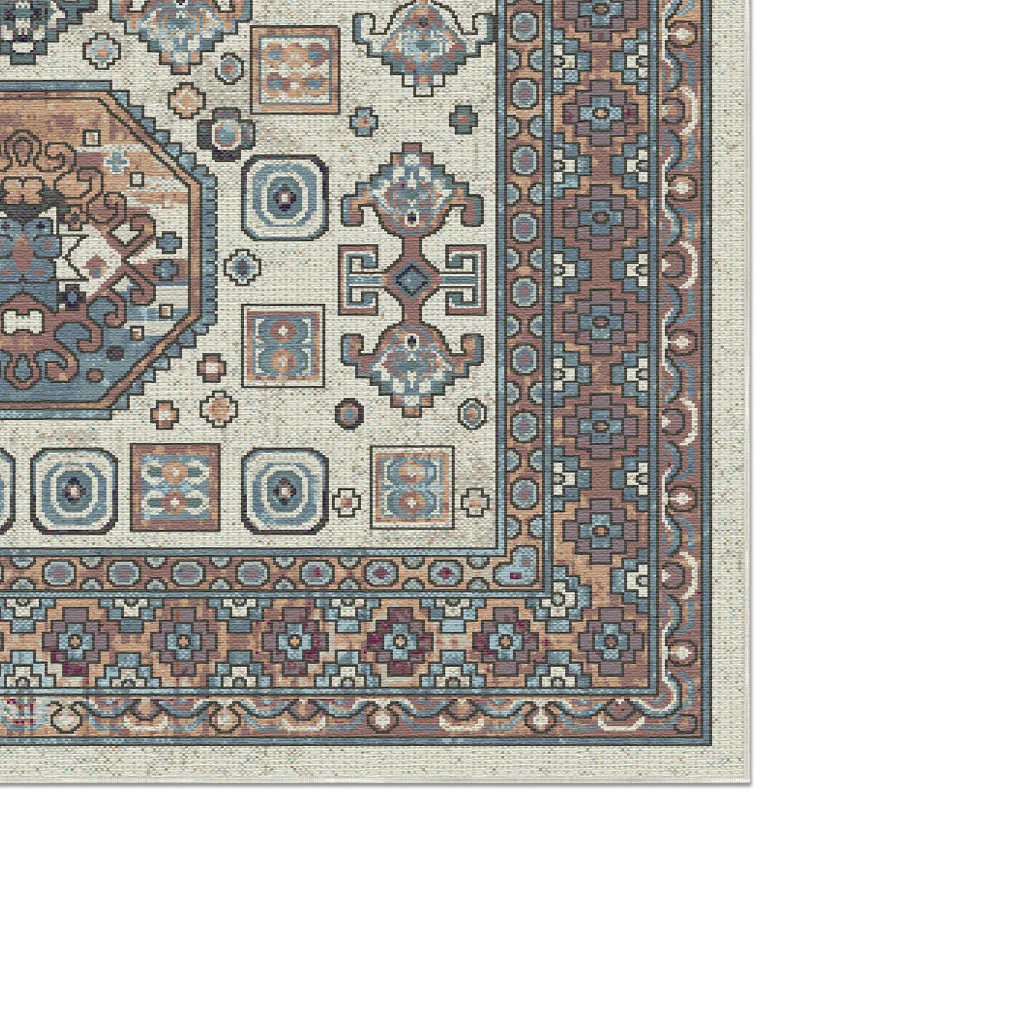 Ostuni Ivory Washable Rug