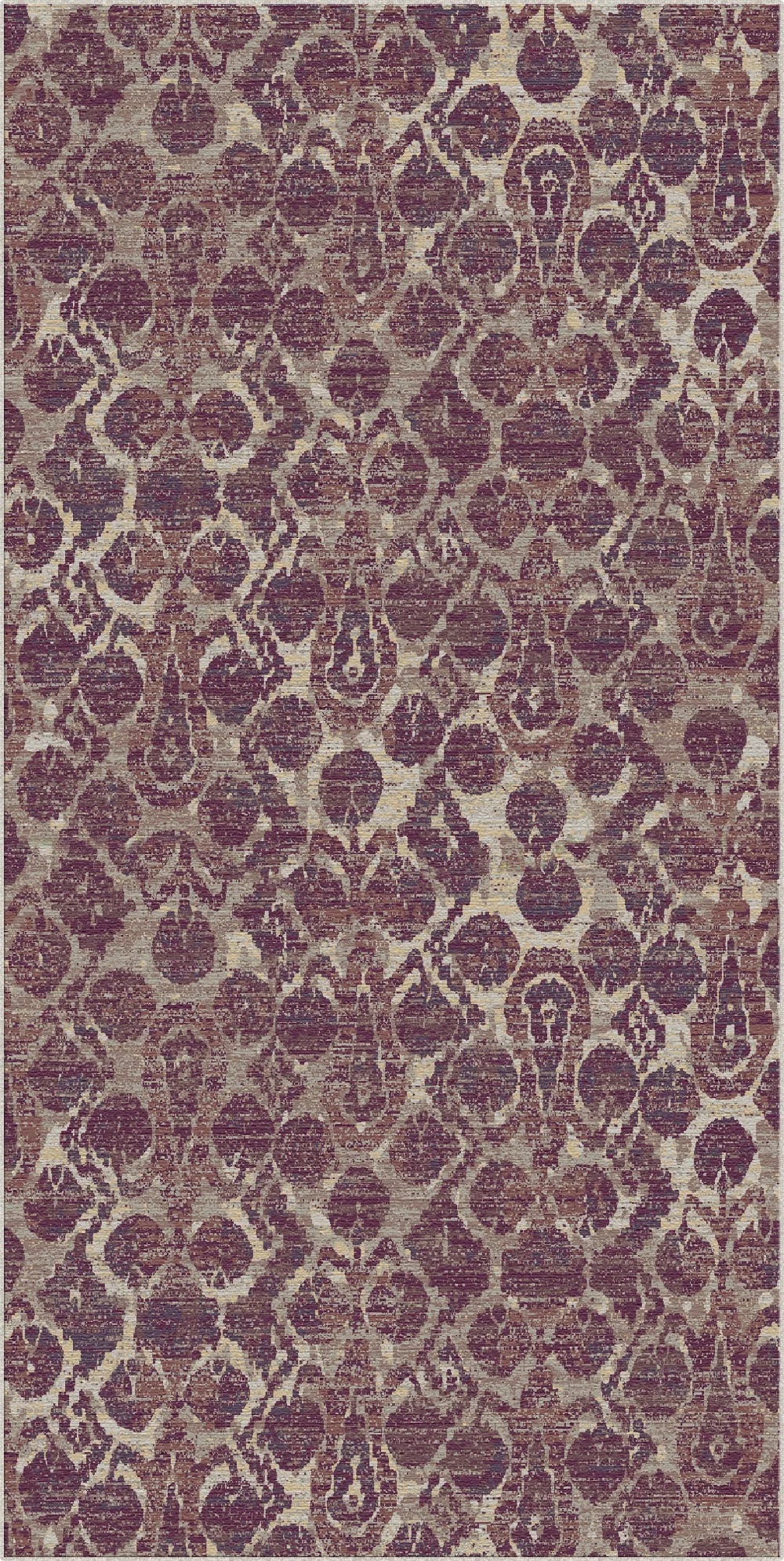 Tappeto Ikat Bukhara Prugna