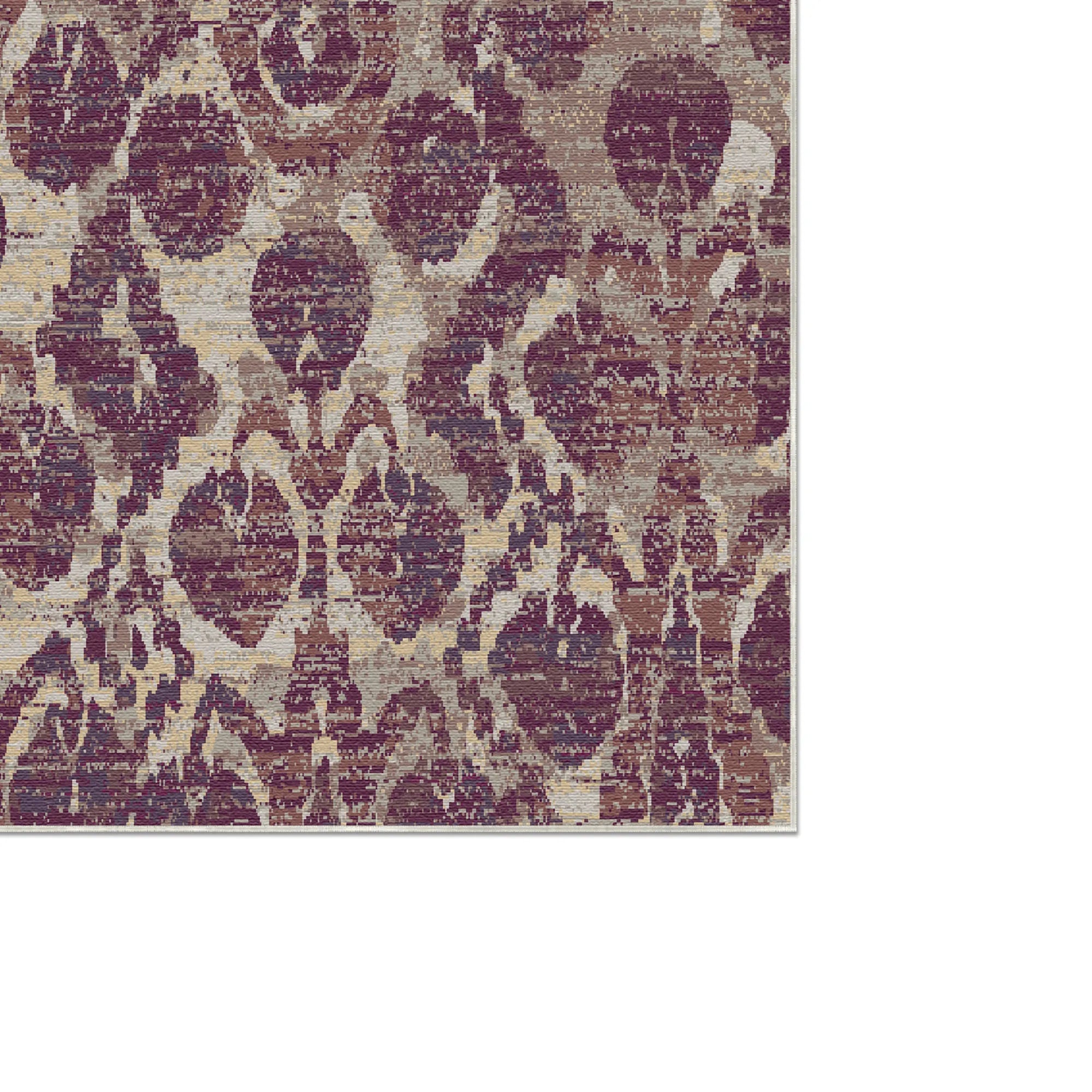 Bukhara Plum Ikat Rug