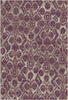 Bukhara Plum Ikat Rug 