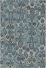 Dubrovnik Blue Ikat Rug 