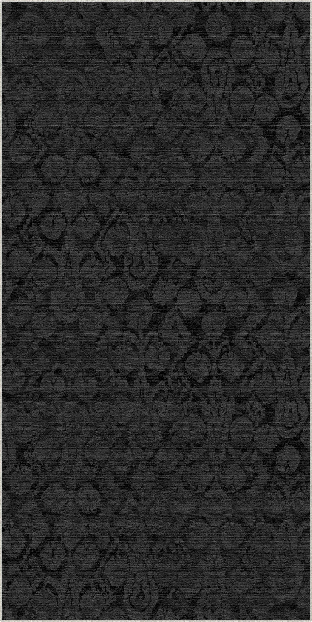 Tappeto Ikat Ombra di Mezzanotte