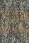 Berlin Industrial Diamond Rug Gold