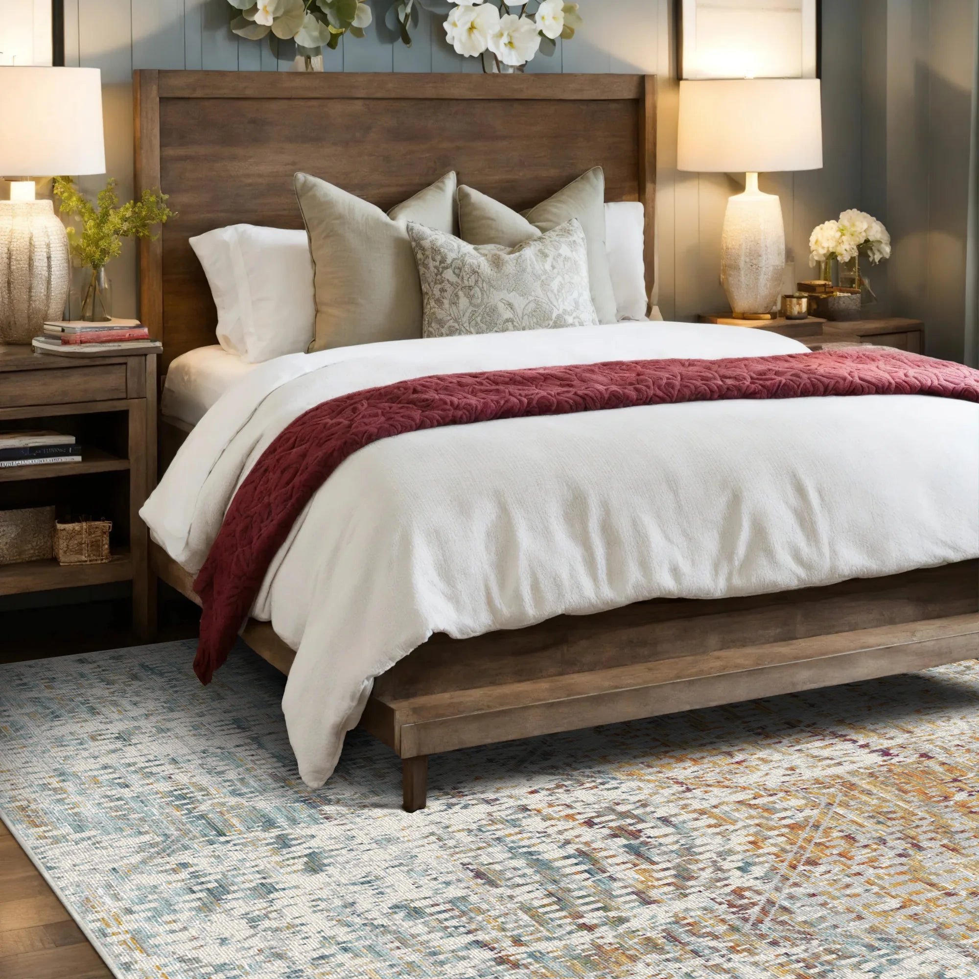 Rotterdam Ivory Industrial Rug