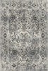 Oslo Silver Floral Rug 
