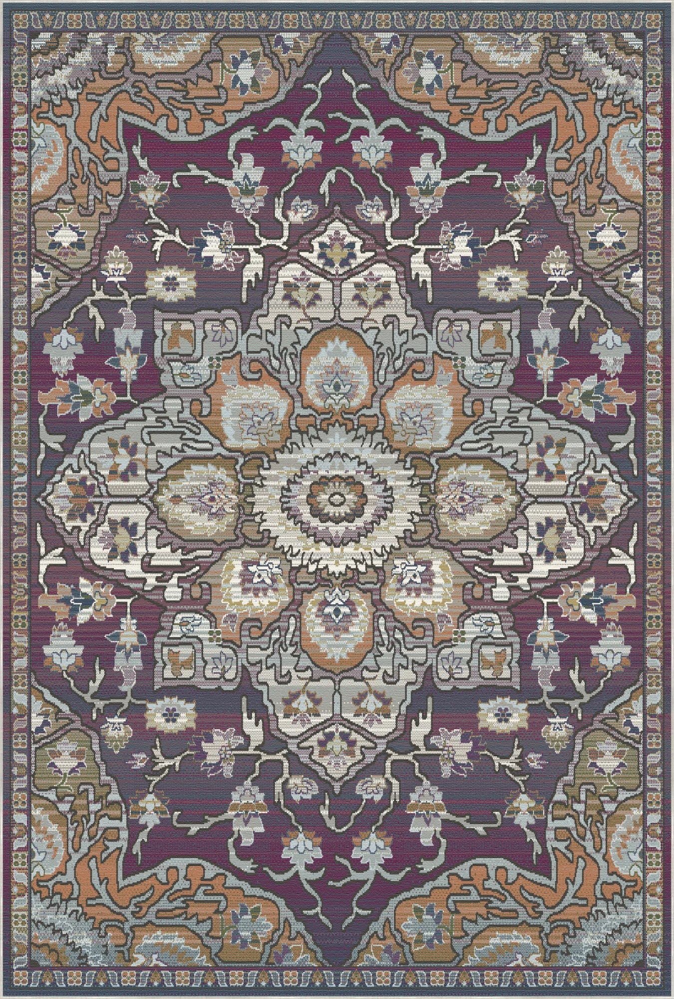 Seville Plum Heritage Rug