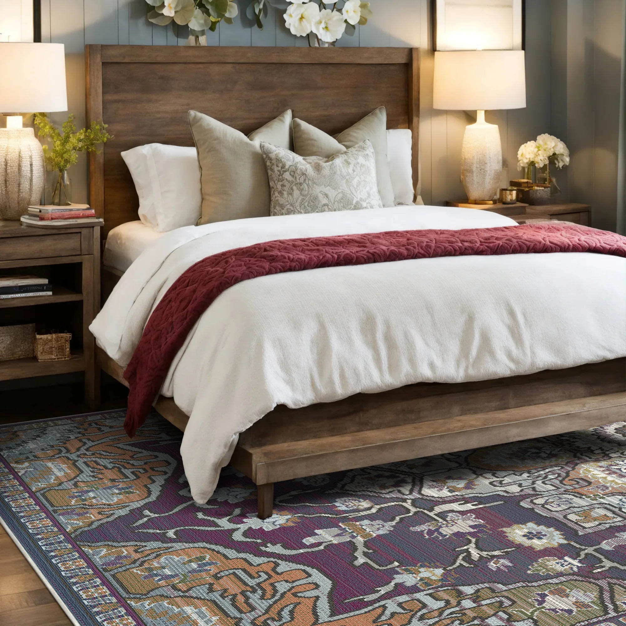 Seville Plum Heritage Rug