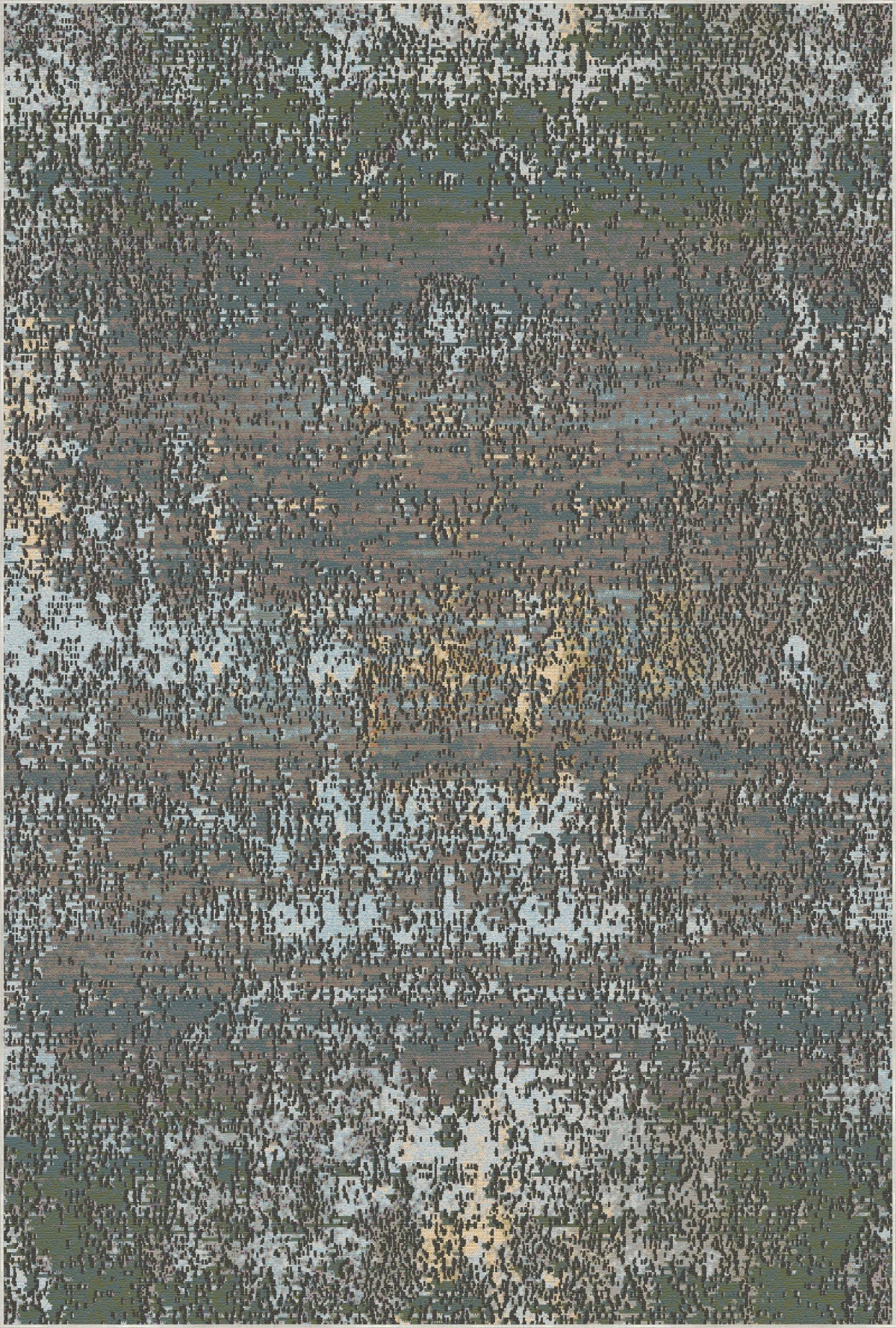 Ephesus Moss Abstract Rug