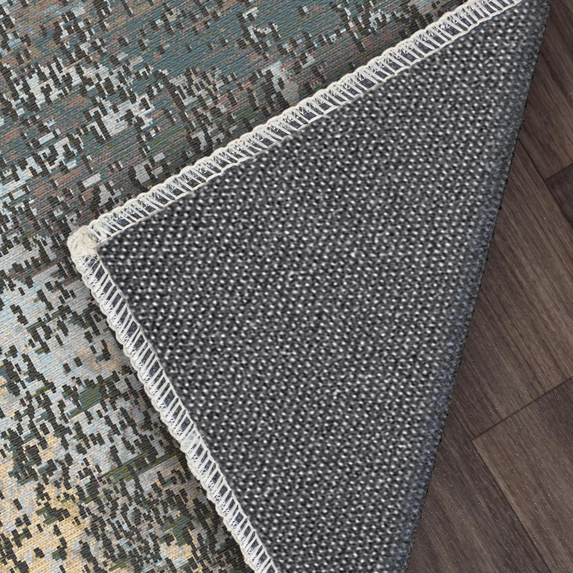 Ephesus Moss Abstract Rug