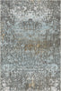 Geneva Silver Abstract Rug 
