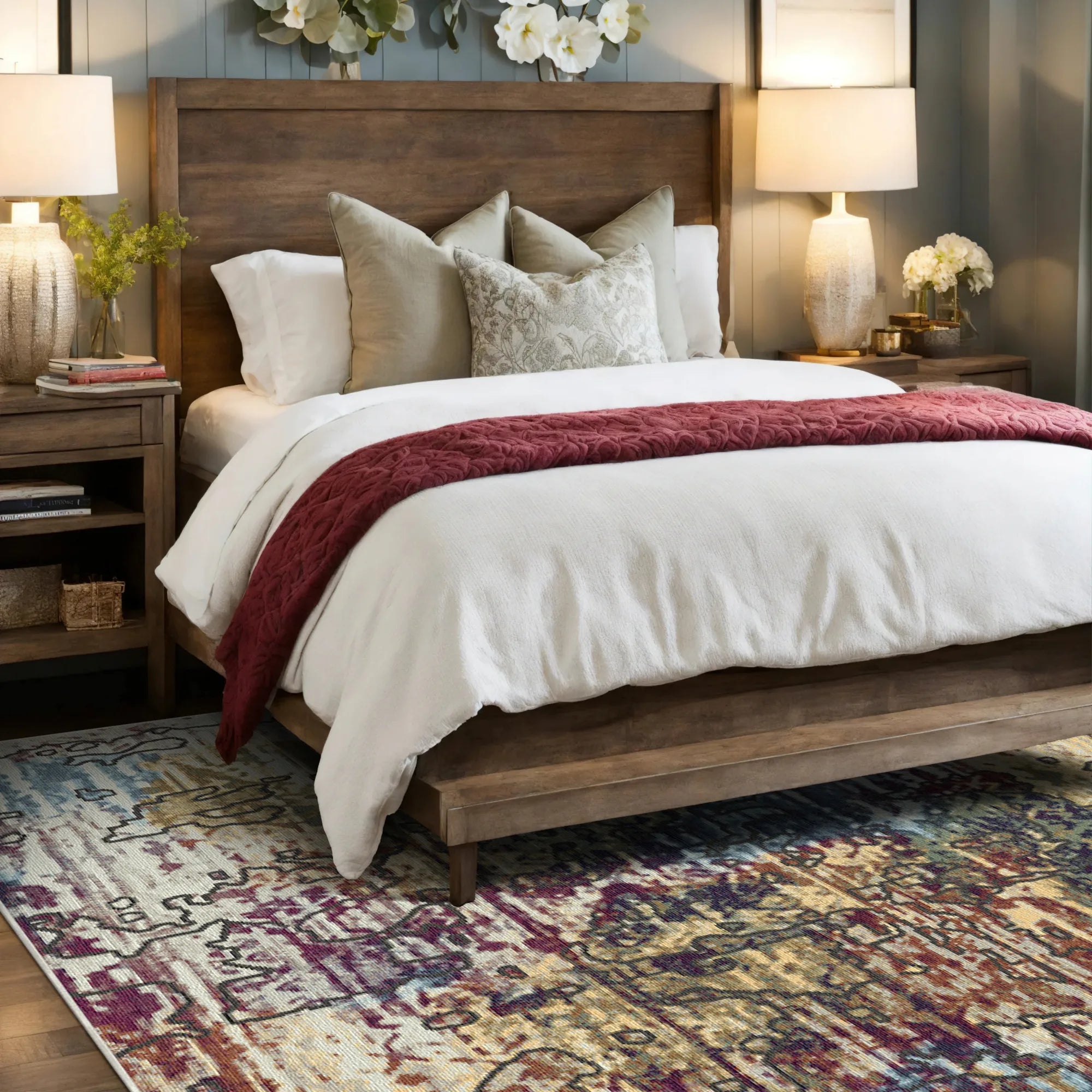 Sedona Abstract Tribal Rug