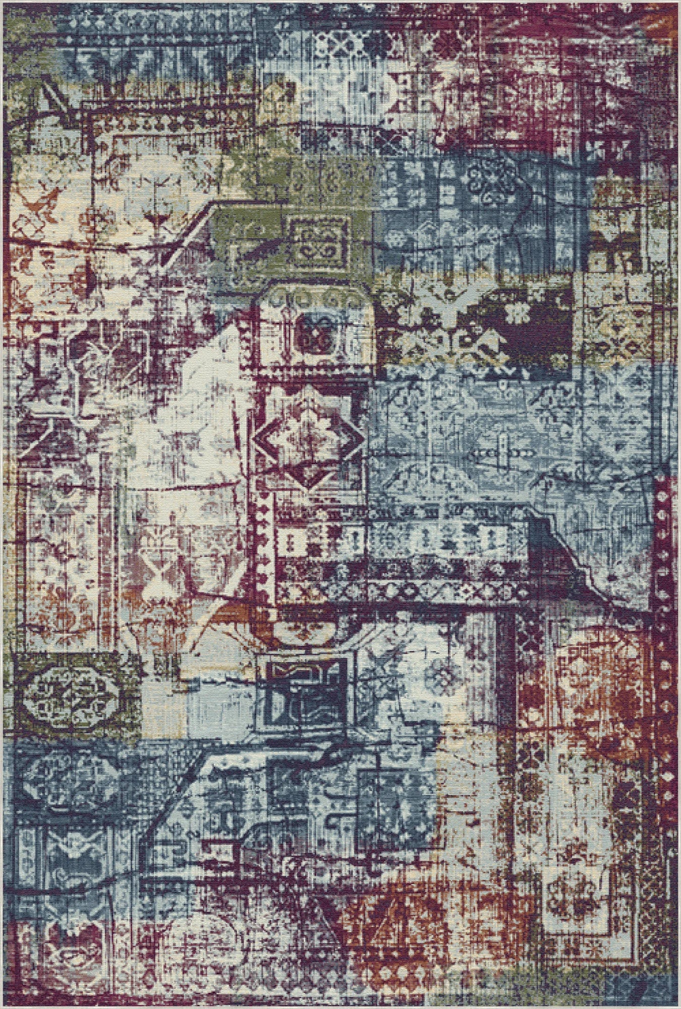 Samarkand Heritage Patchwork Rug