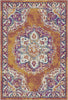 Amber Palace Traditional Medallion Rug 