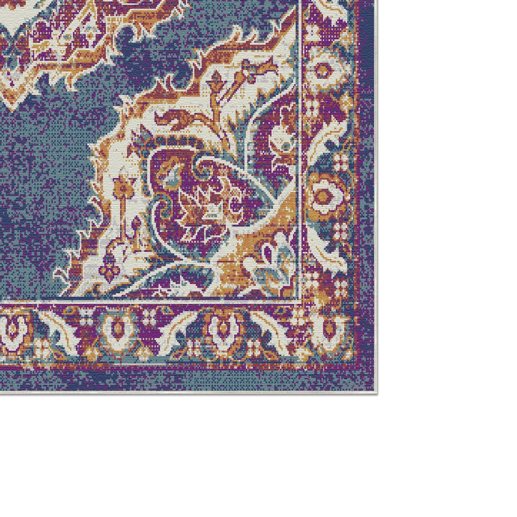 Isfahan Plum Heritage Rug