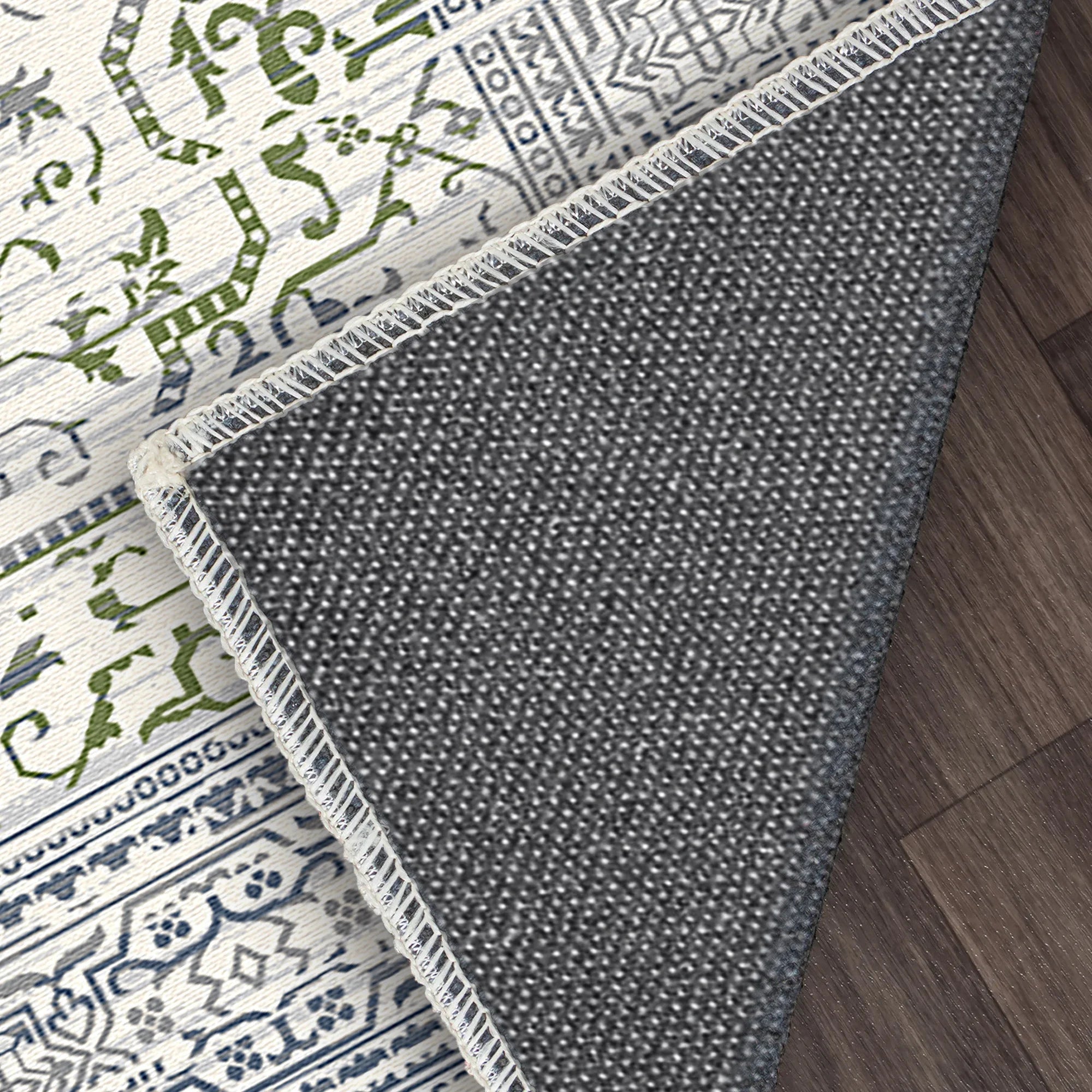 Olympus Garden Floral Washable Rug