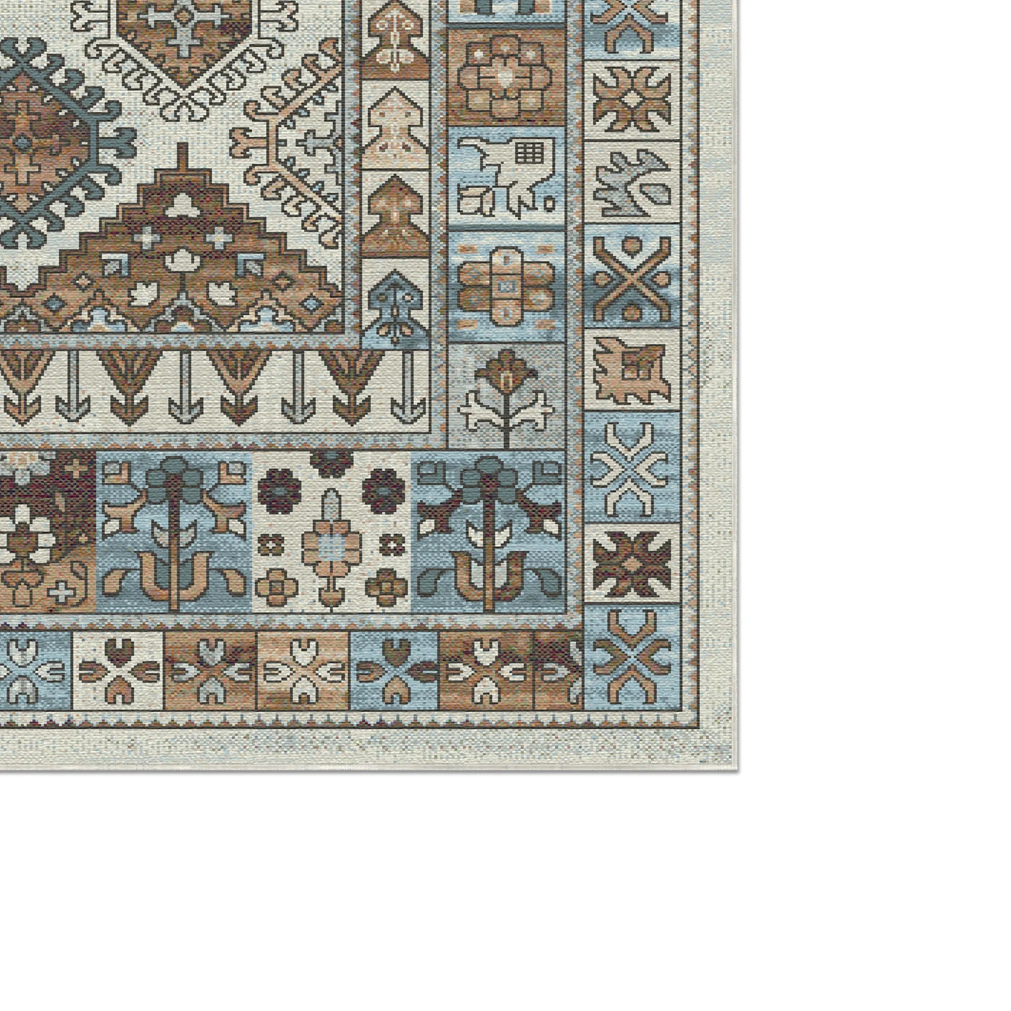 Anatolia Earth Tribal Kilim Rug