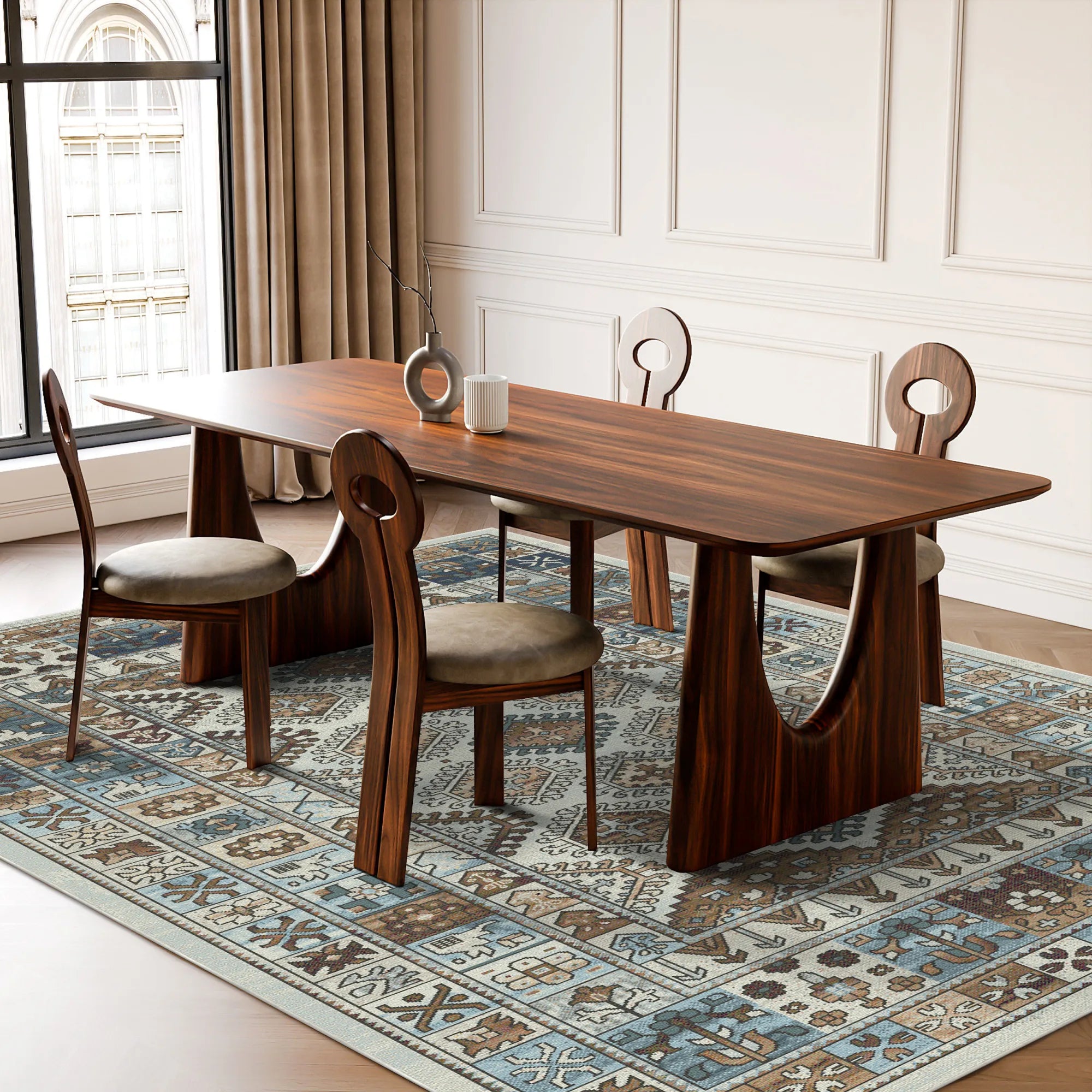 Anatolia Earth Tribal Kilim Rug