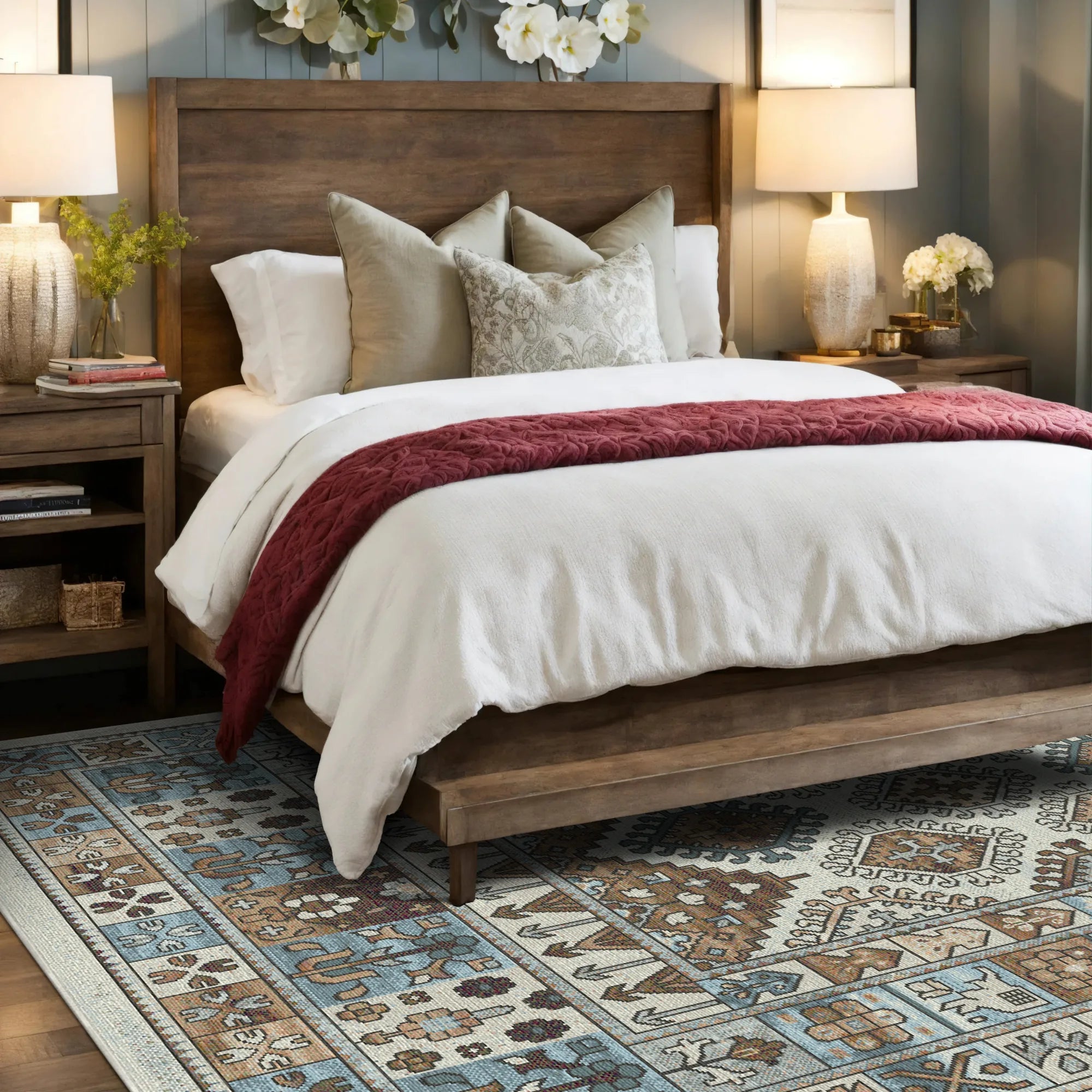 Anatolia Earth Tribal Kilim Rug