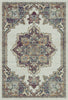 Petra Alabaster Traditional Sunburst Rug 