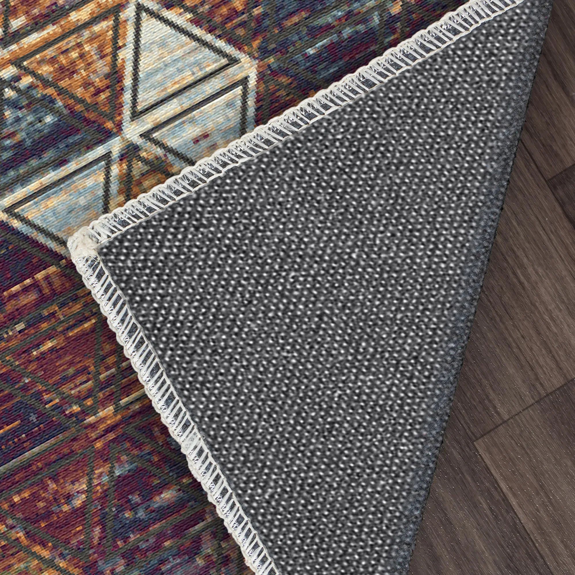 Tappeto Astratto Geometrico Ambra Mosaico