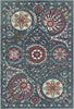 Bukhara Sky Exotic Medallion Rug 