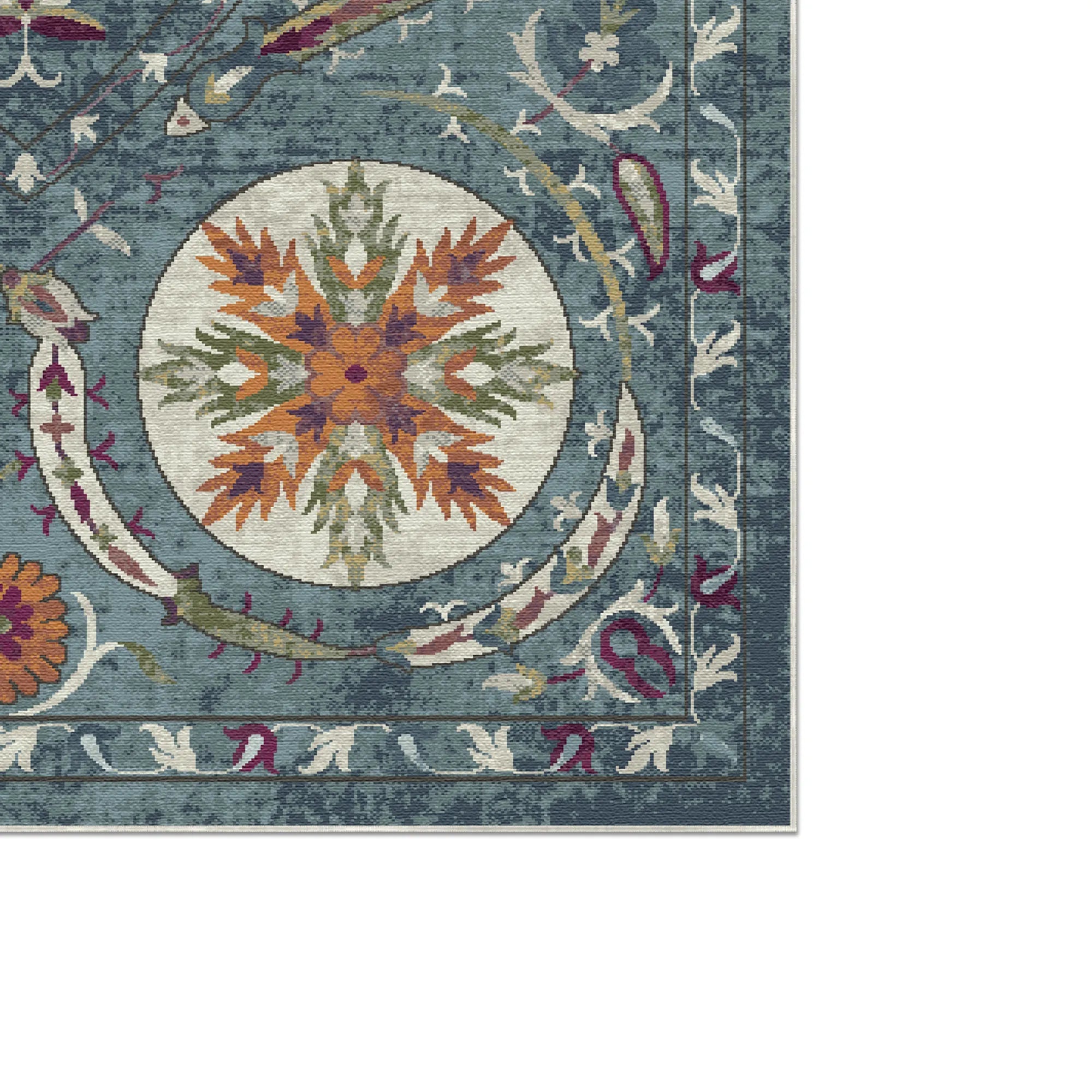 Bukhara Twilight Exotic Medallion Rug