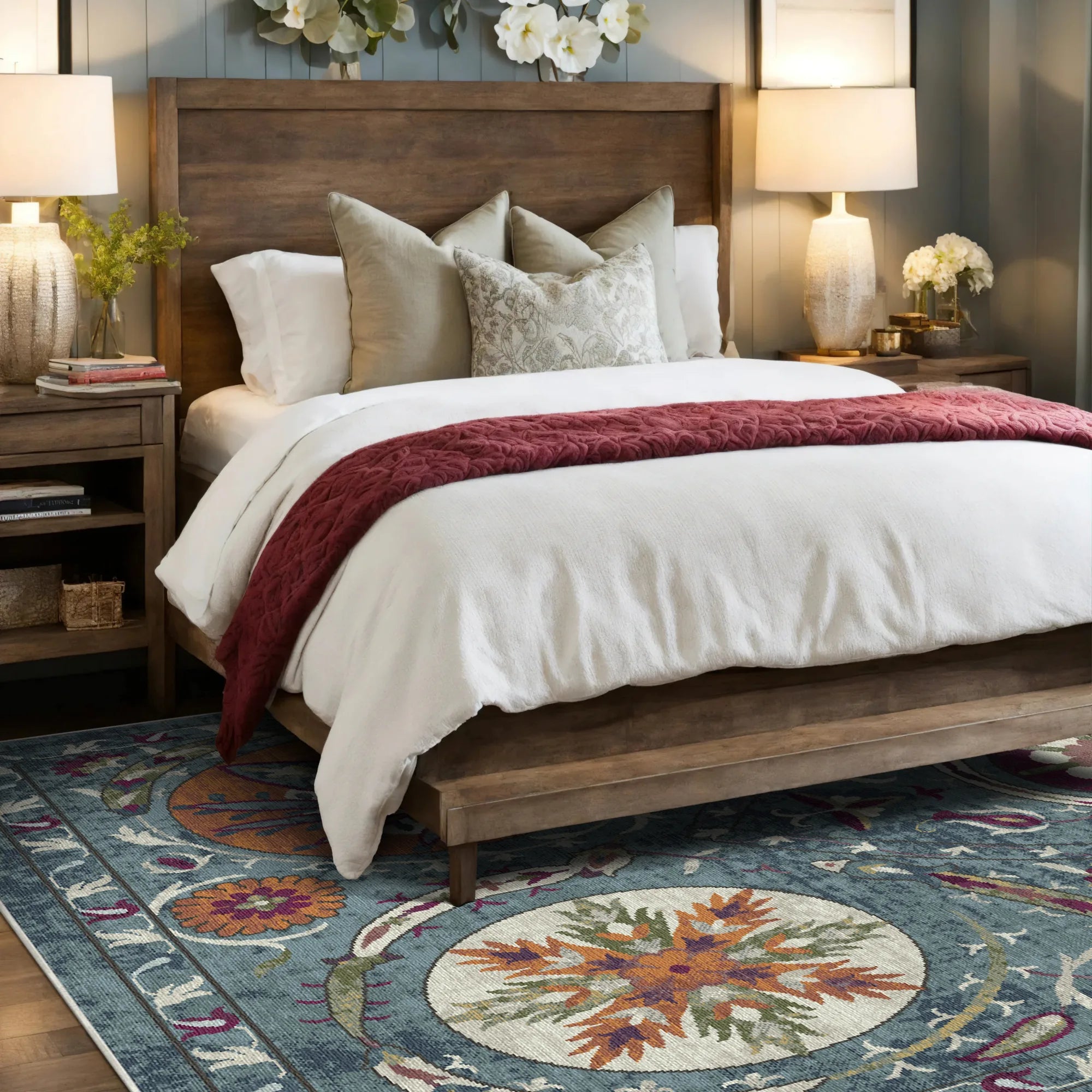 Bukhara Twilight Exotic Medallion Rug