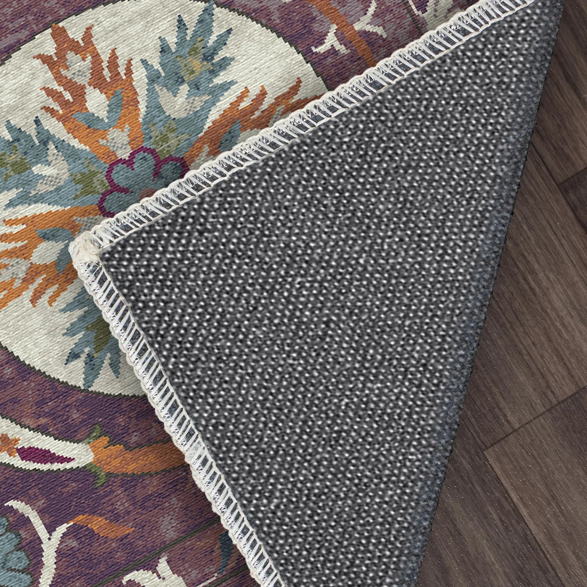 Bukhara Mulberry Exotic Medallion Rug