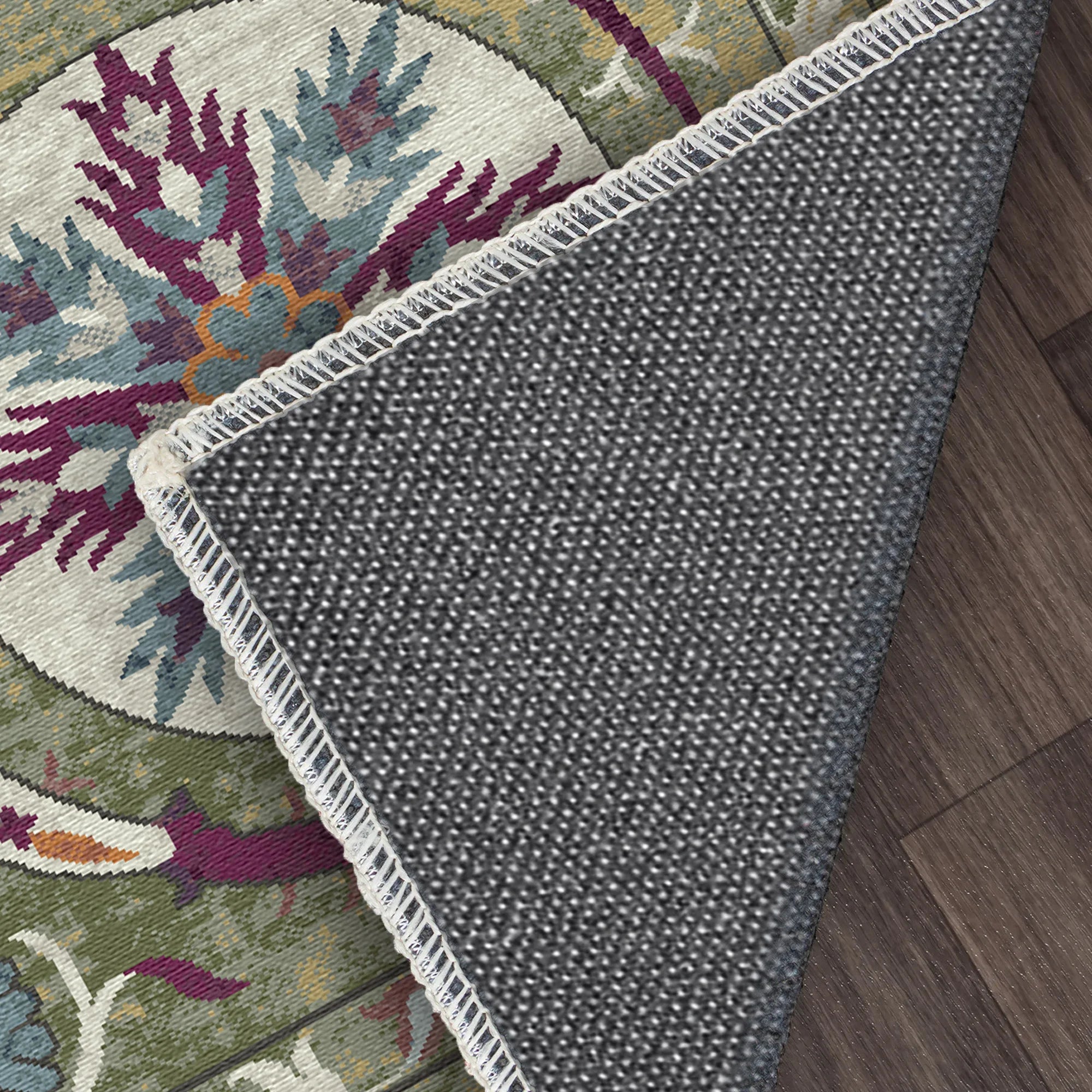 Bukhara Olive Exotic Medallion Rug