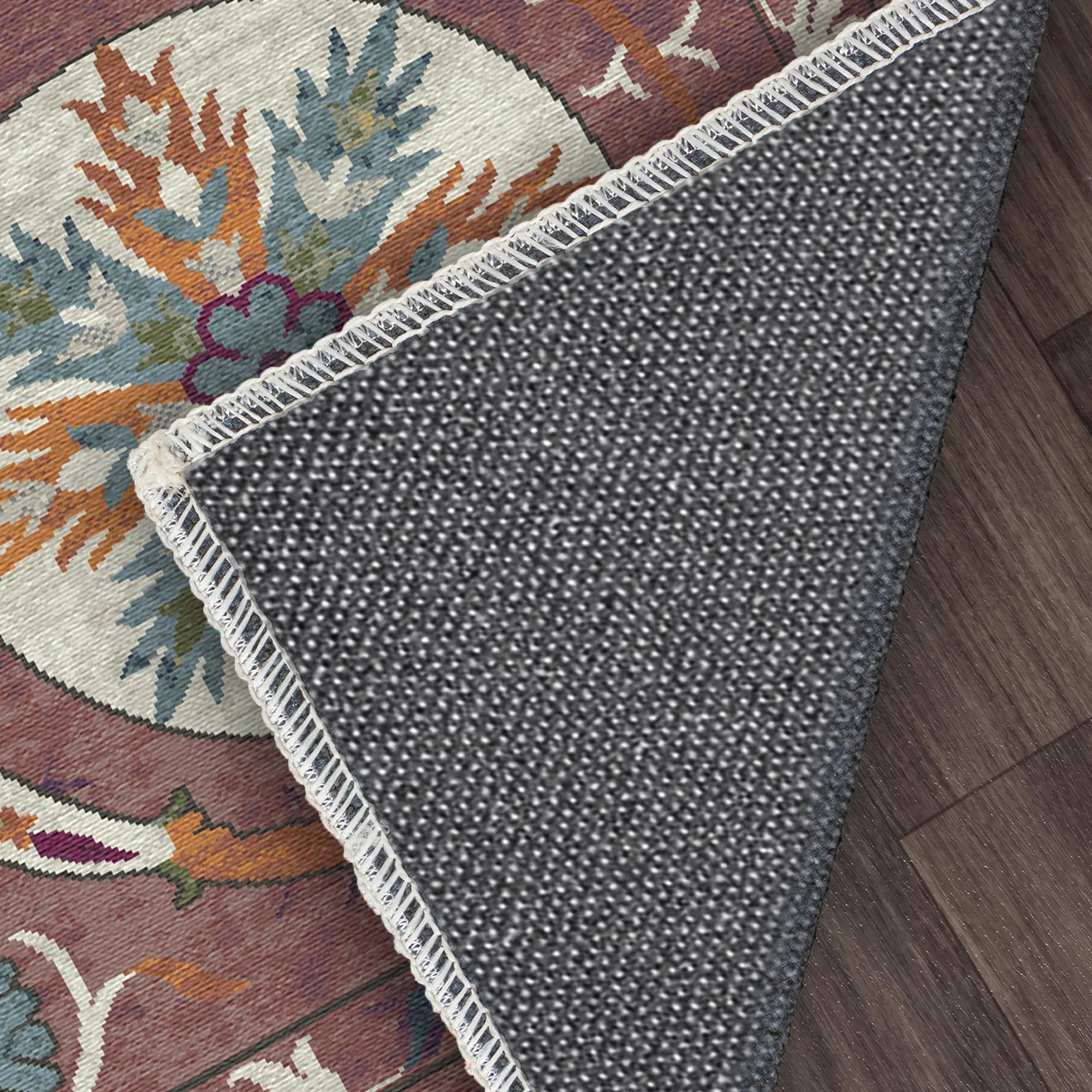 Bukhara Rose Exotic Medallion Rug