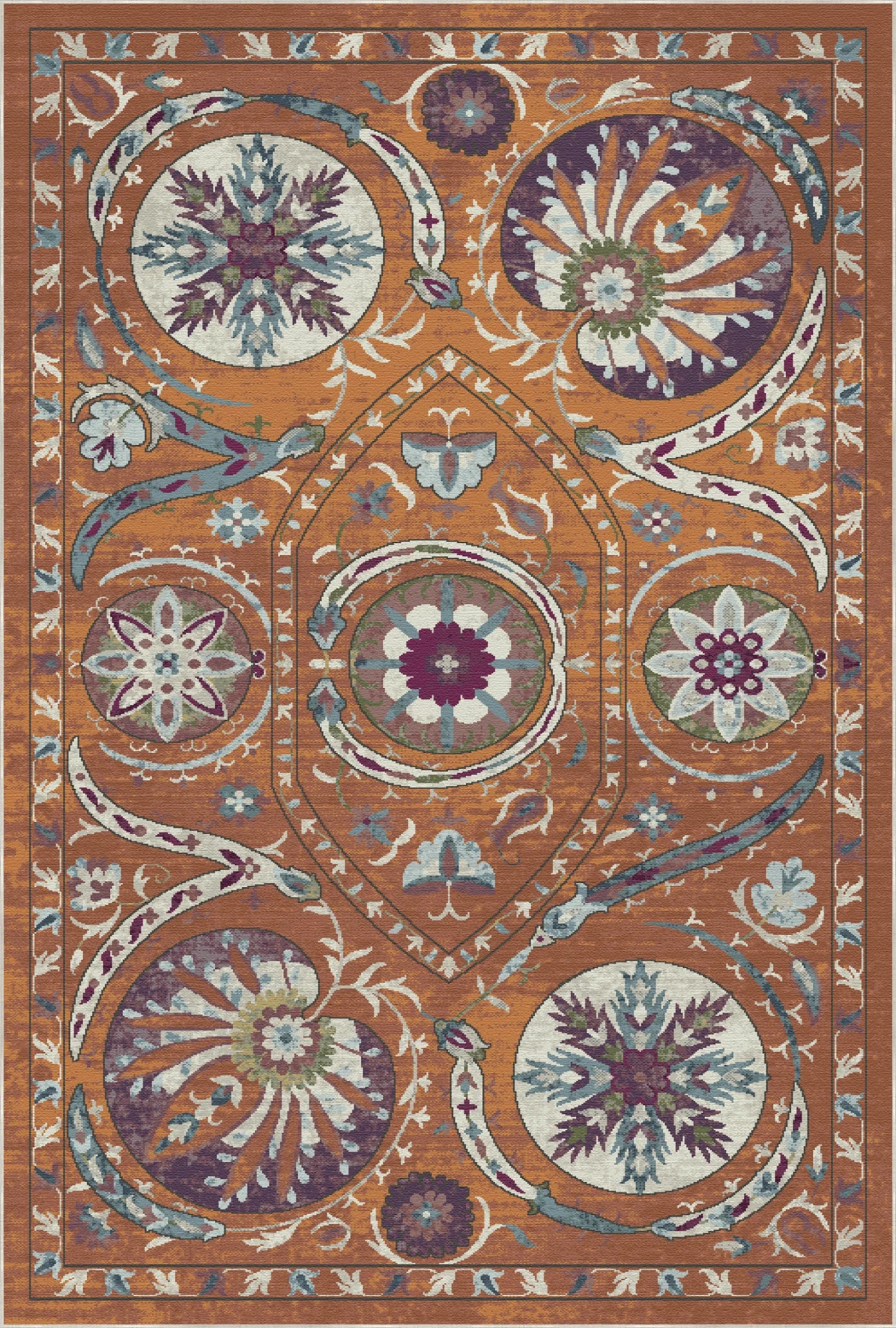 Bukhara Canyon Exotic Medallion Rug