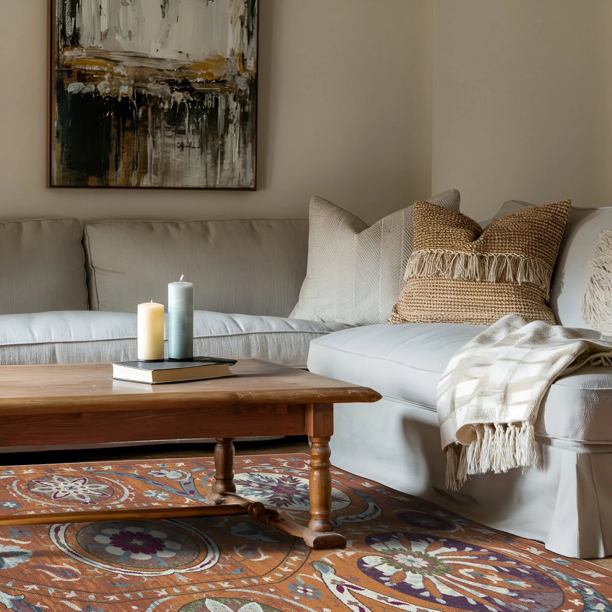 Bukhara Canyon Exotic Medallion Rug