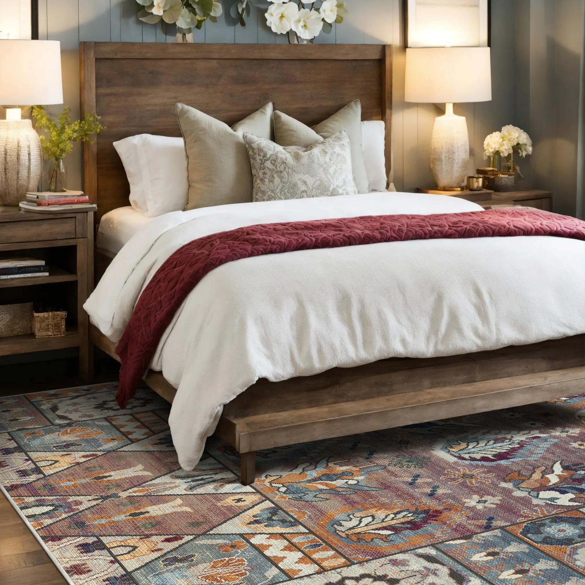 Shirvan Amber Traditional Geometric Rug