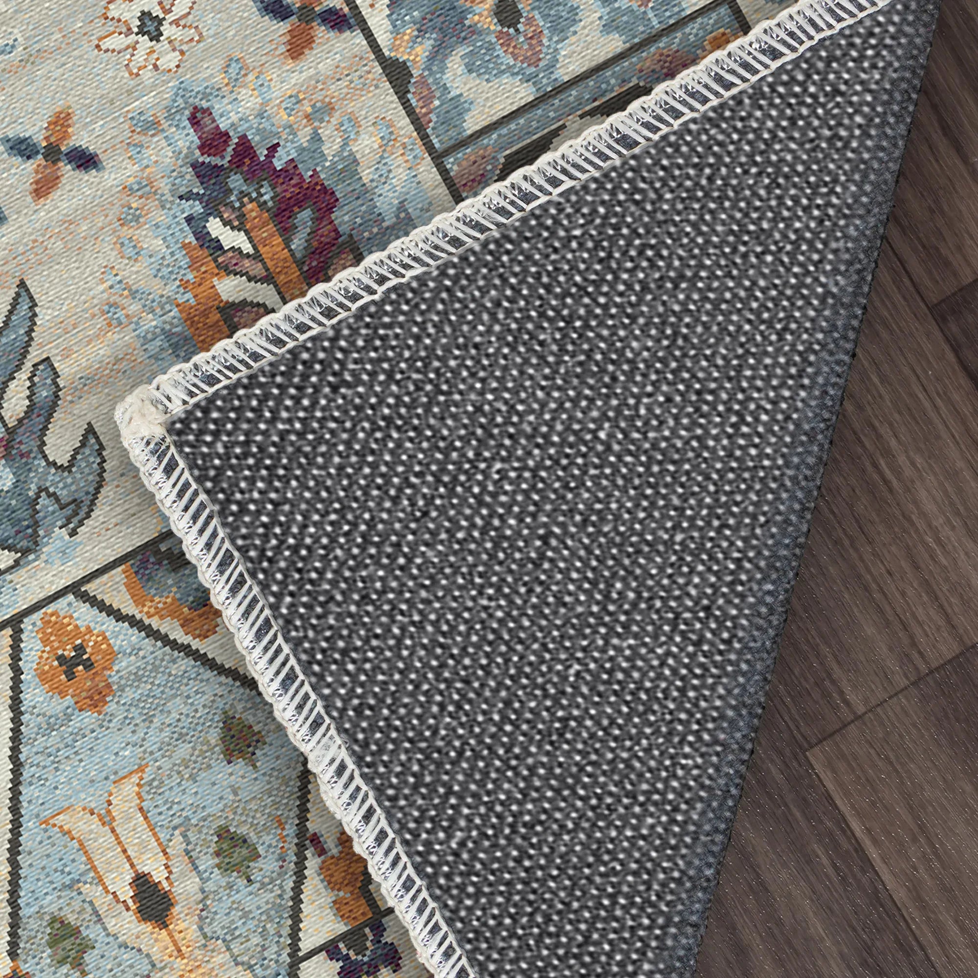 Shirvan Bone Traditional Geometric Rug