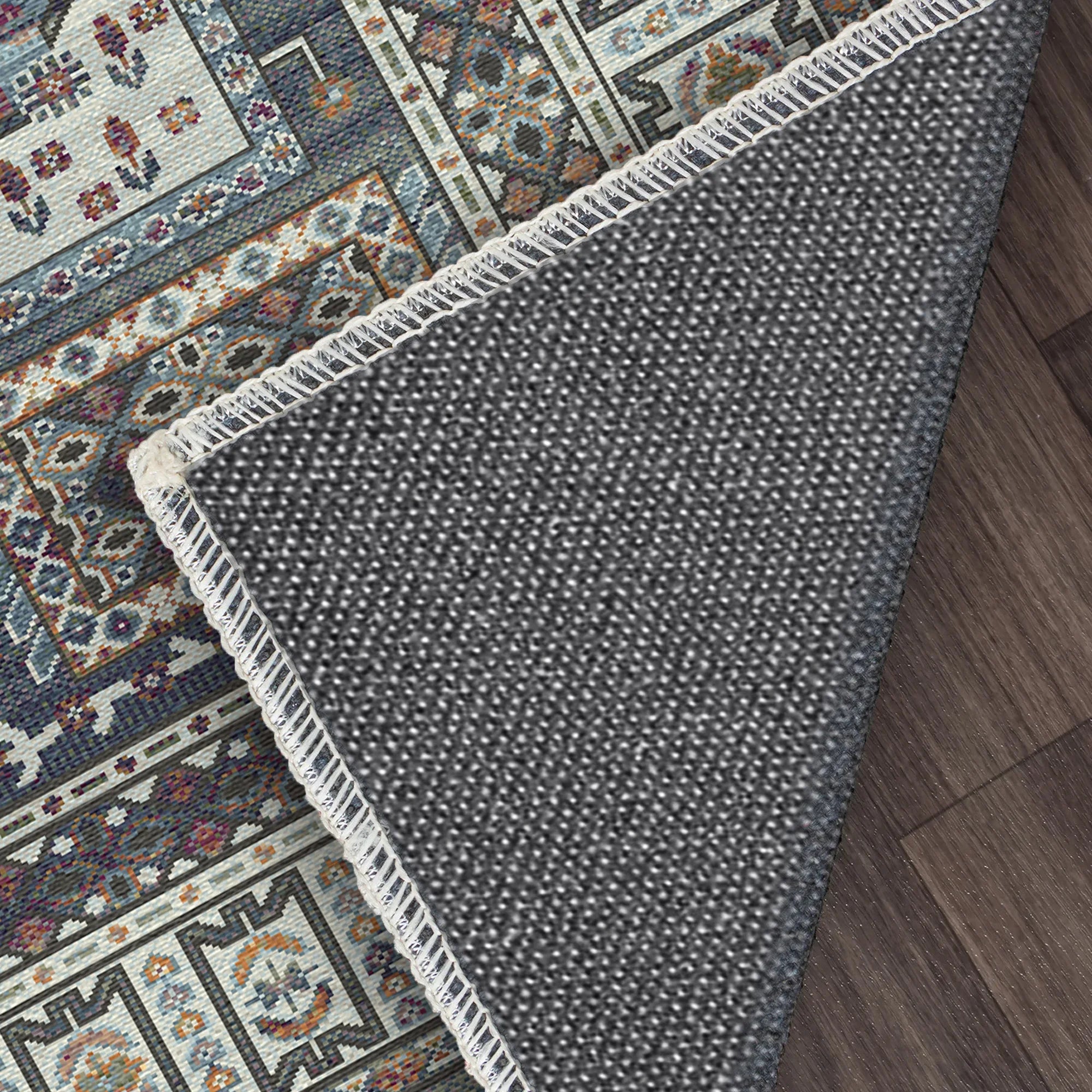 Samarkand Night Ethnic Medallion Rug