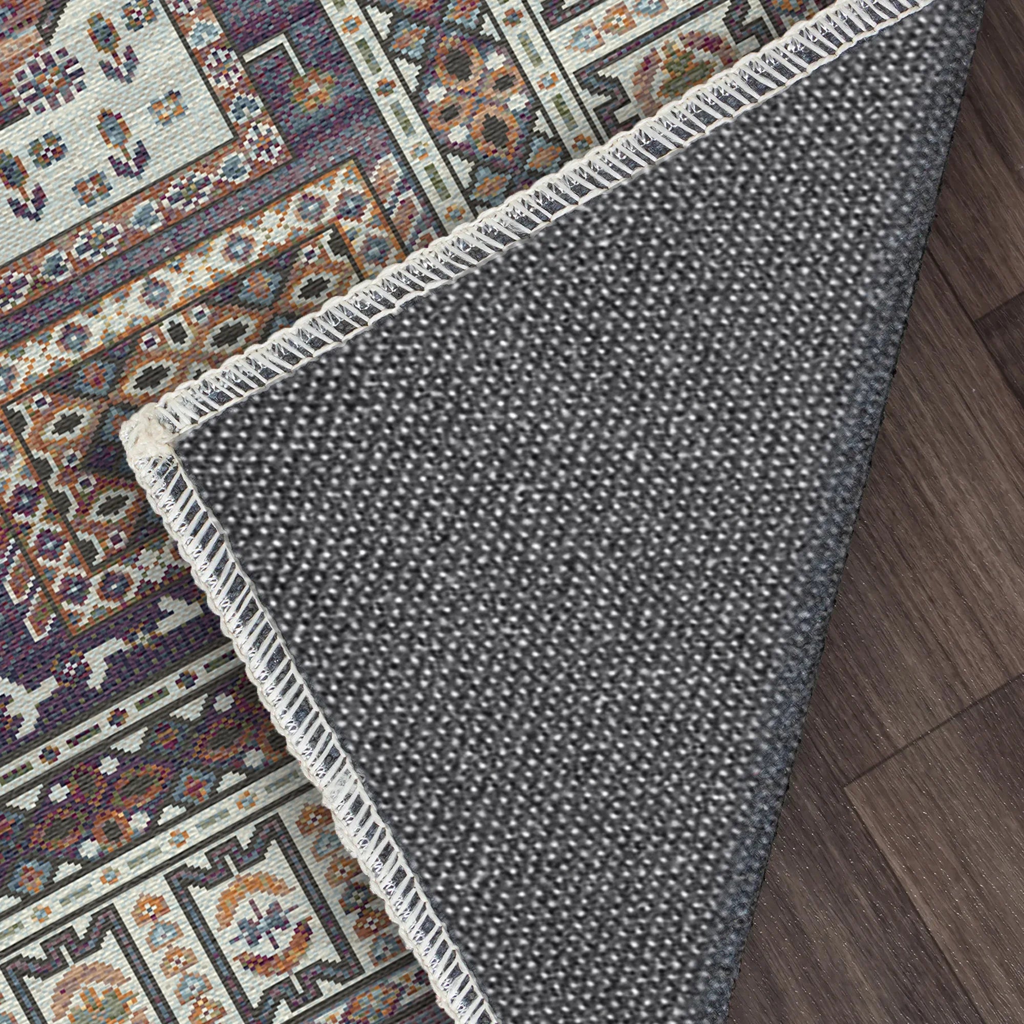 Samarkand Amber Ethnic Medallion Rug