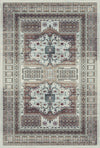 Samarkand Ivory Ethnic Medallion Rug Ivory