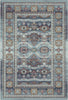 Kashgar Moon Tribal Rosette Rug 
