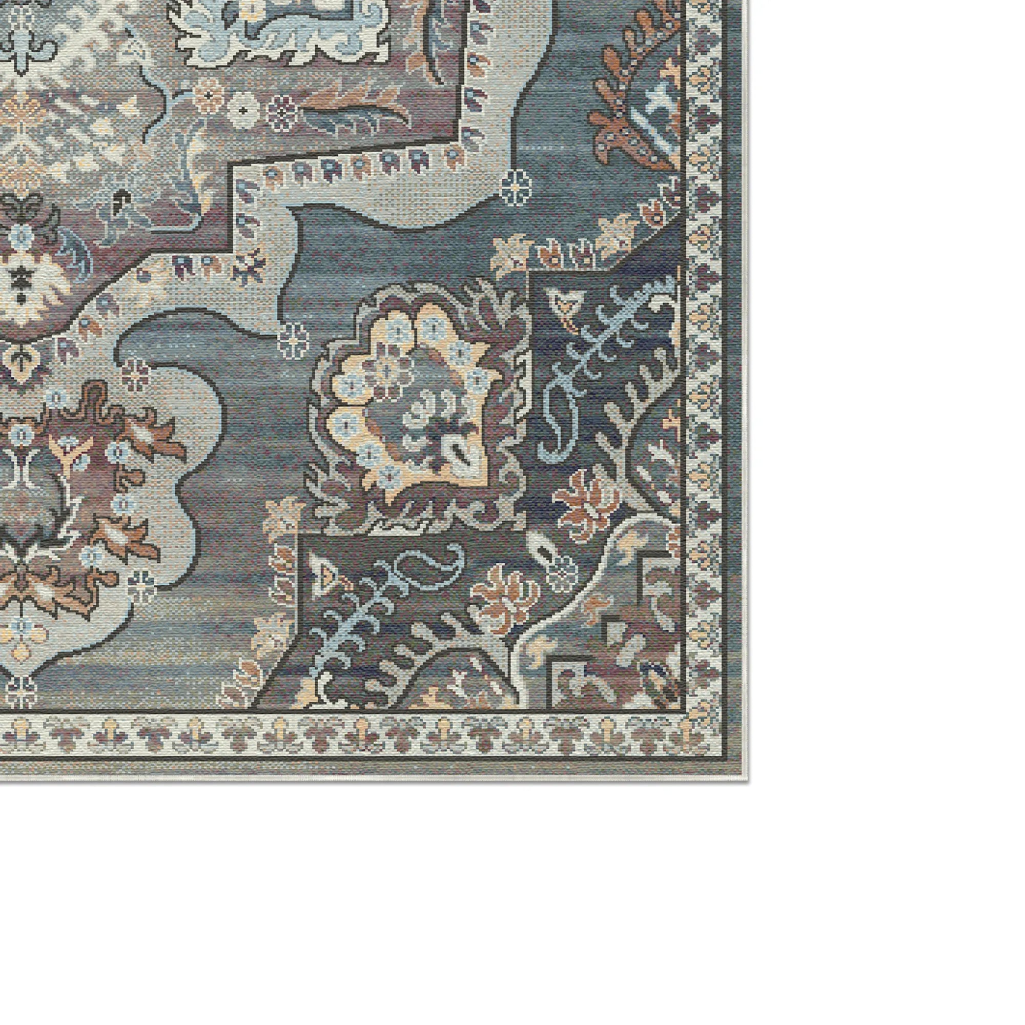 Sultanic Rose Royal Medallion Rug