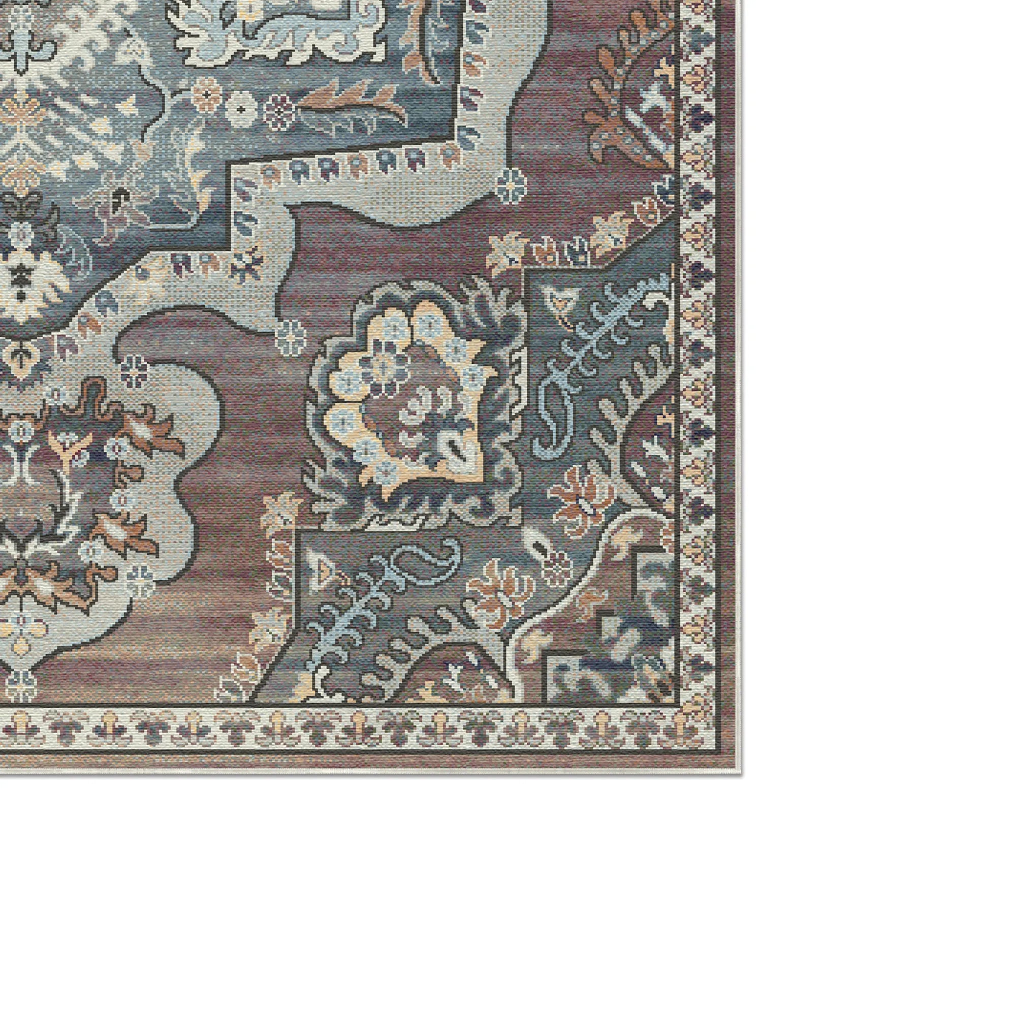 Sultanic Amber Royal Medallion Rug