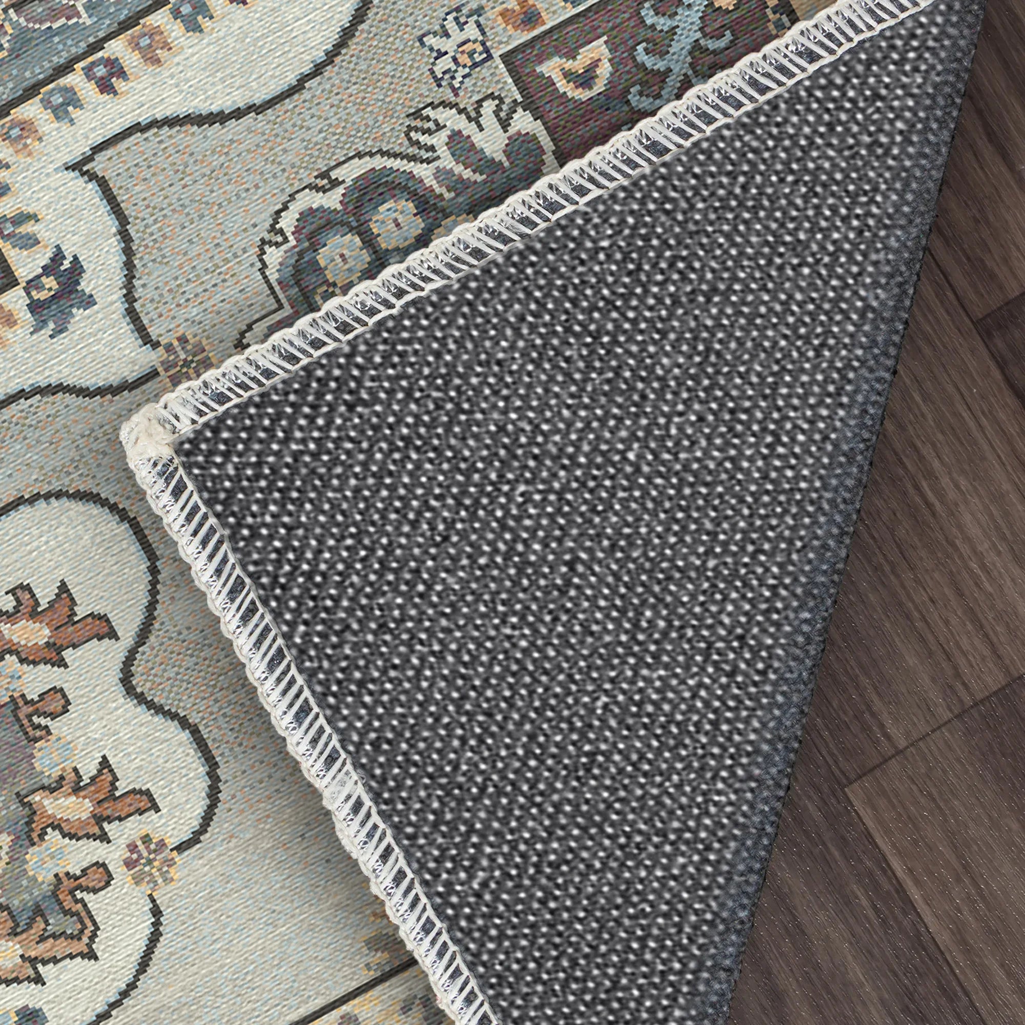 Sultanic Ivory Royal Medallion Rug