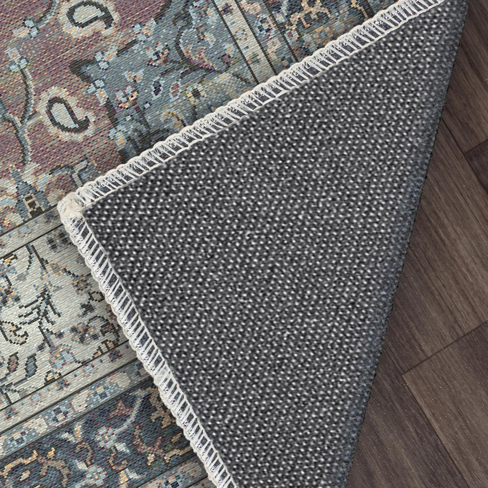 Loom Azure Paisley Floral Rug