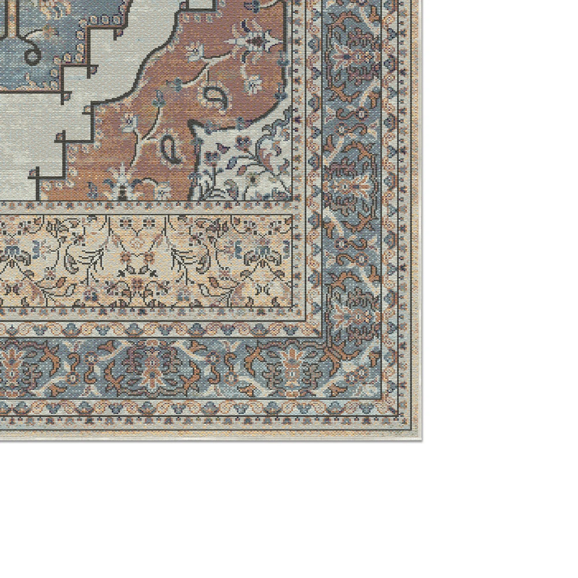 Loom Oasis Paisley Floral Rug