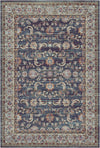 Royal Vine Indigo Floral Rug Indigo