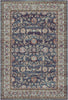Royal Vine Indigo Floral Rug 
