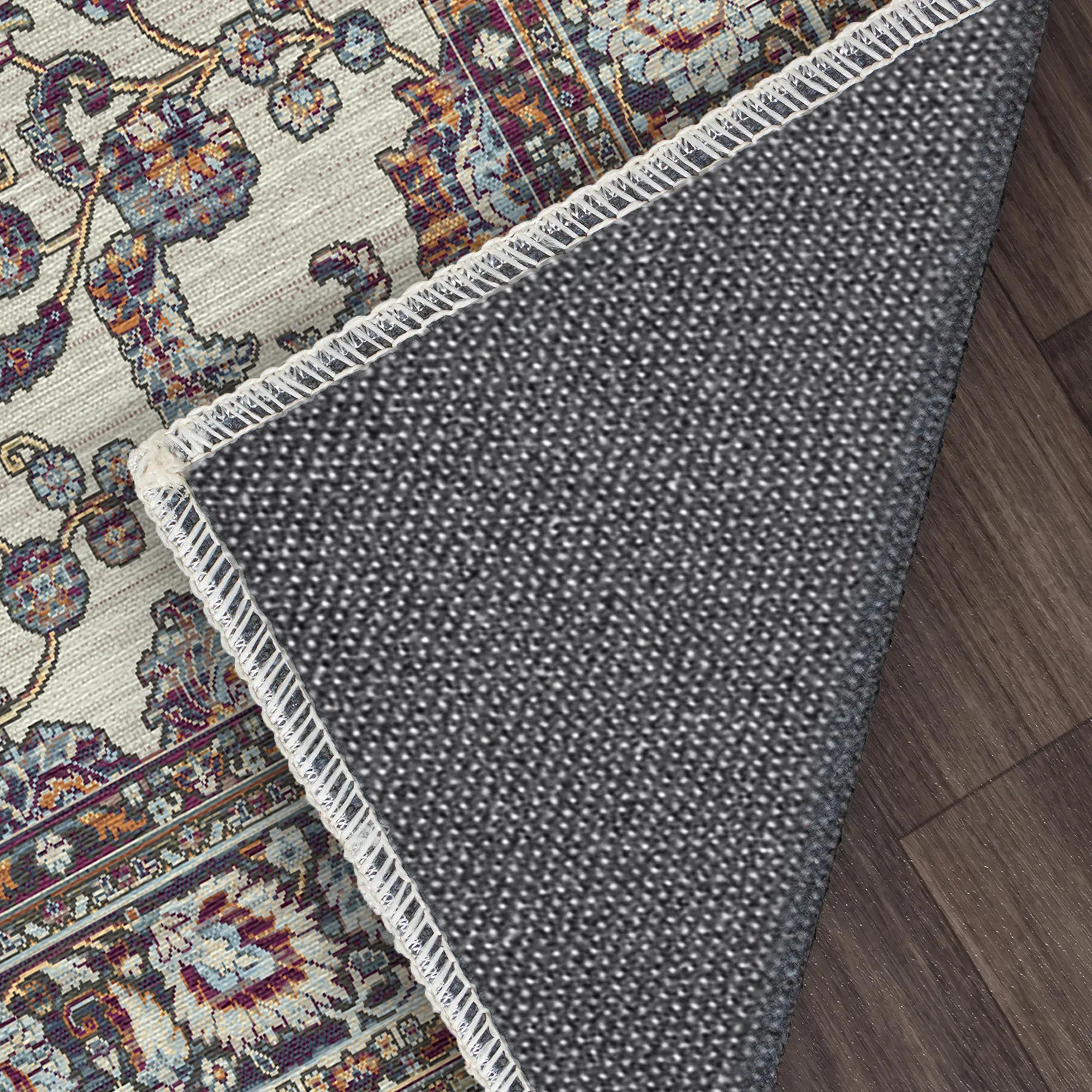 Royal Vine Ivory Floral Rug