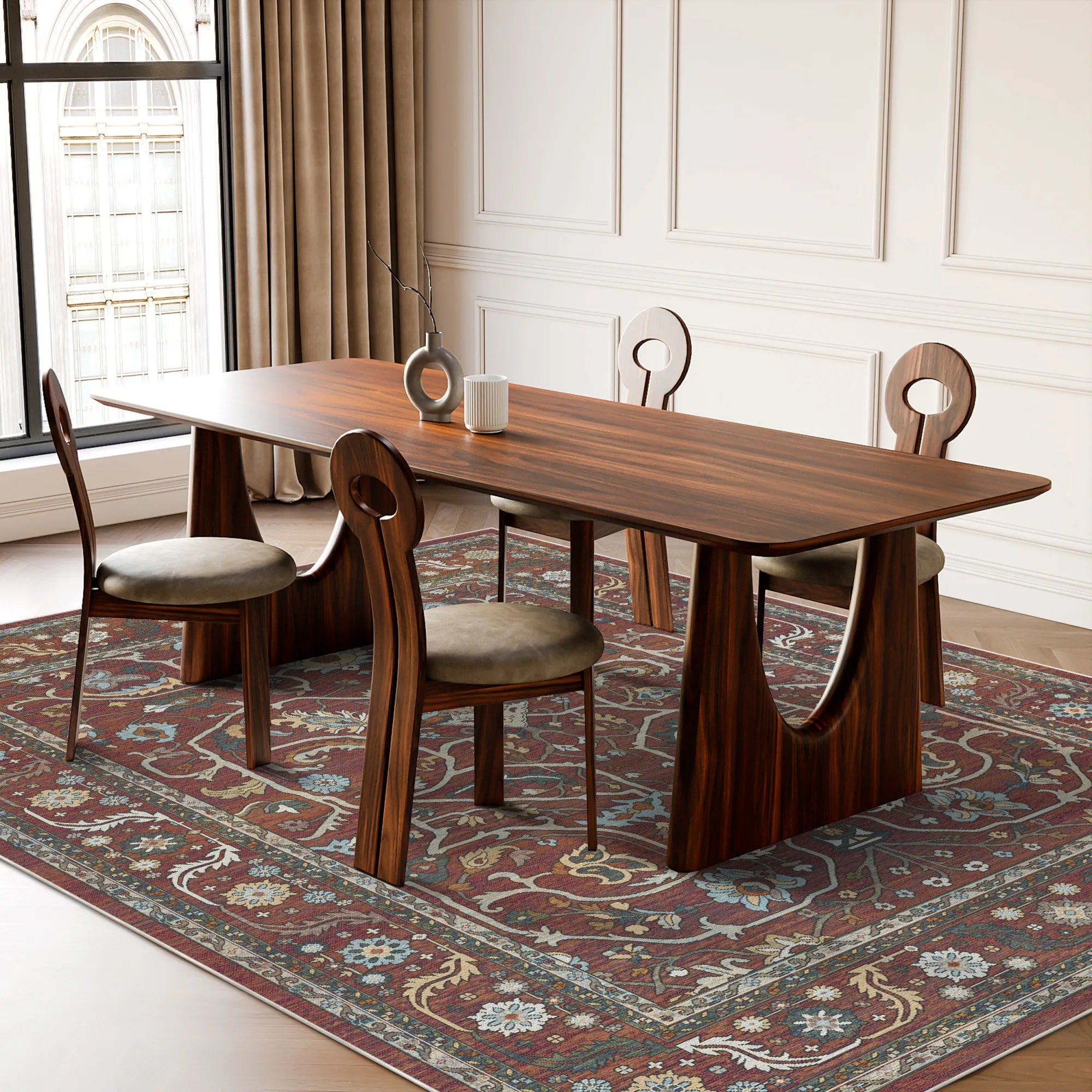 Imperial Vine Amber Palace Rug