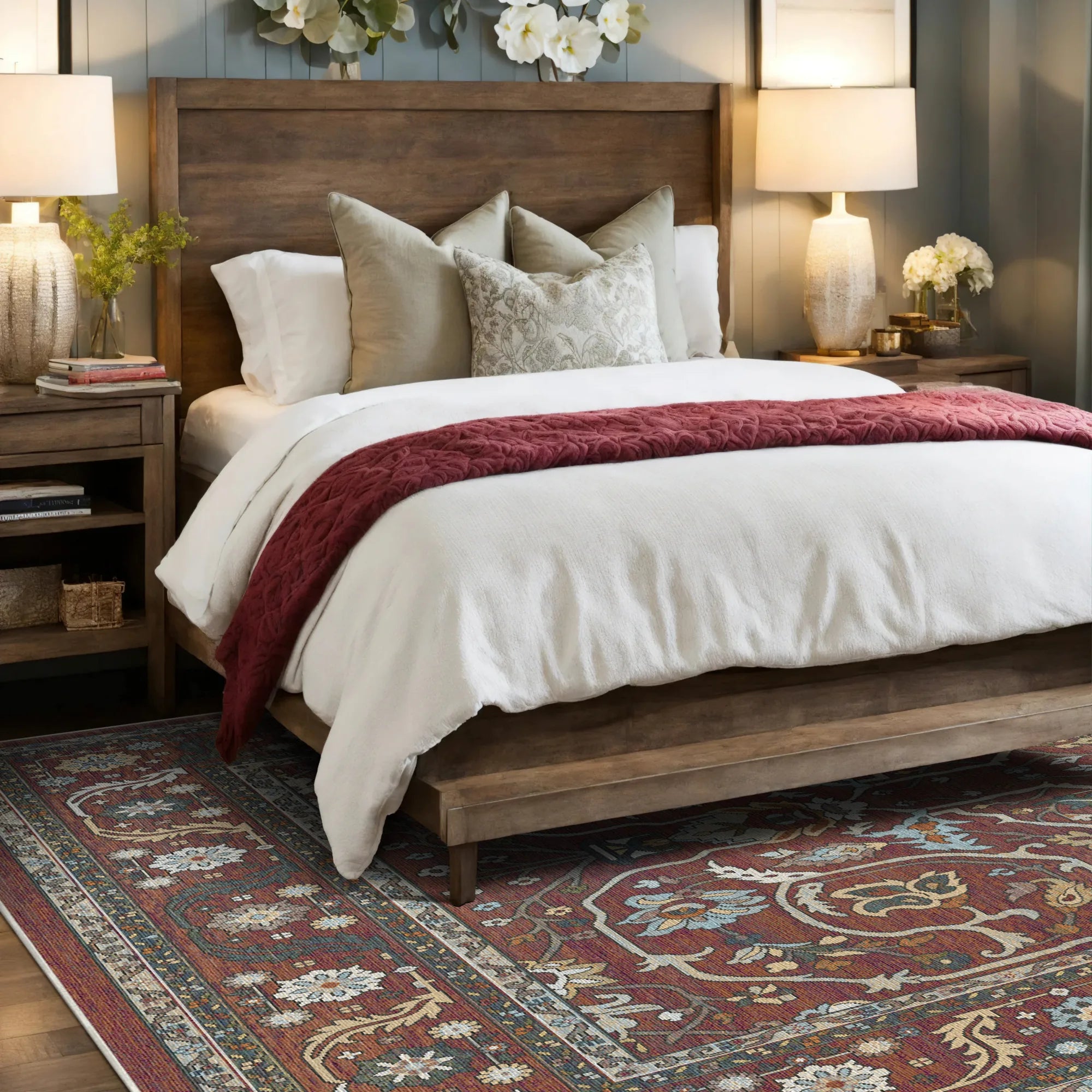 Imperial Vine Amber Palace Rug