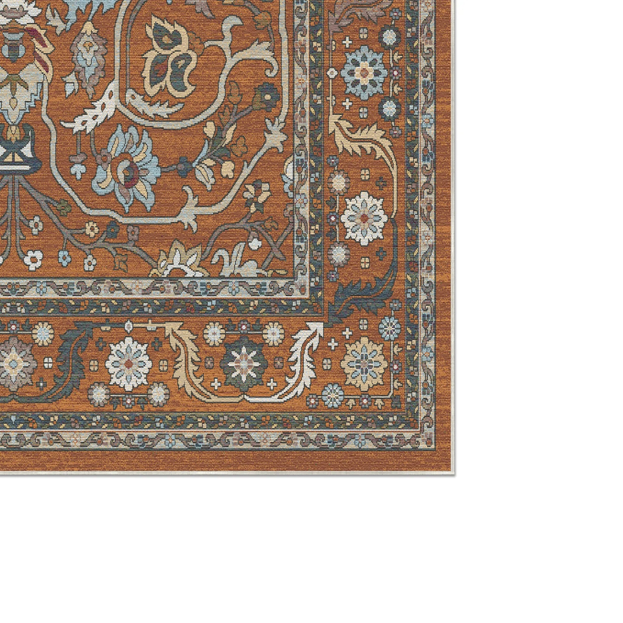 Imperial Vine Saffron Palace Rug